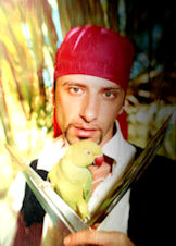 magicien peroquet magicien pirate animaux